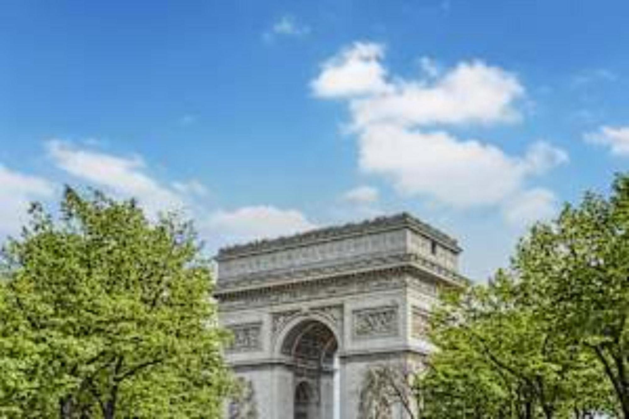 Sumptuous With Garden Arc De Triomphe Paris